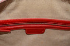 Dior Trotter Boston Bag Lackleder Rot
