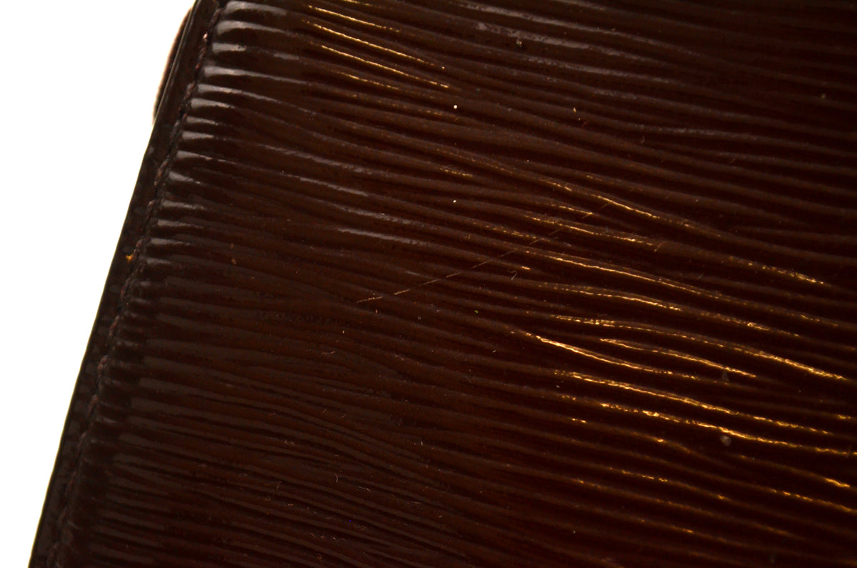 Louis Vuitton Brea MM Epi Electric Prune Bordeaux