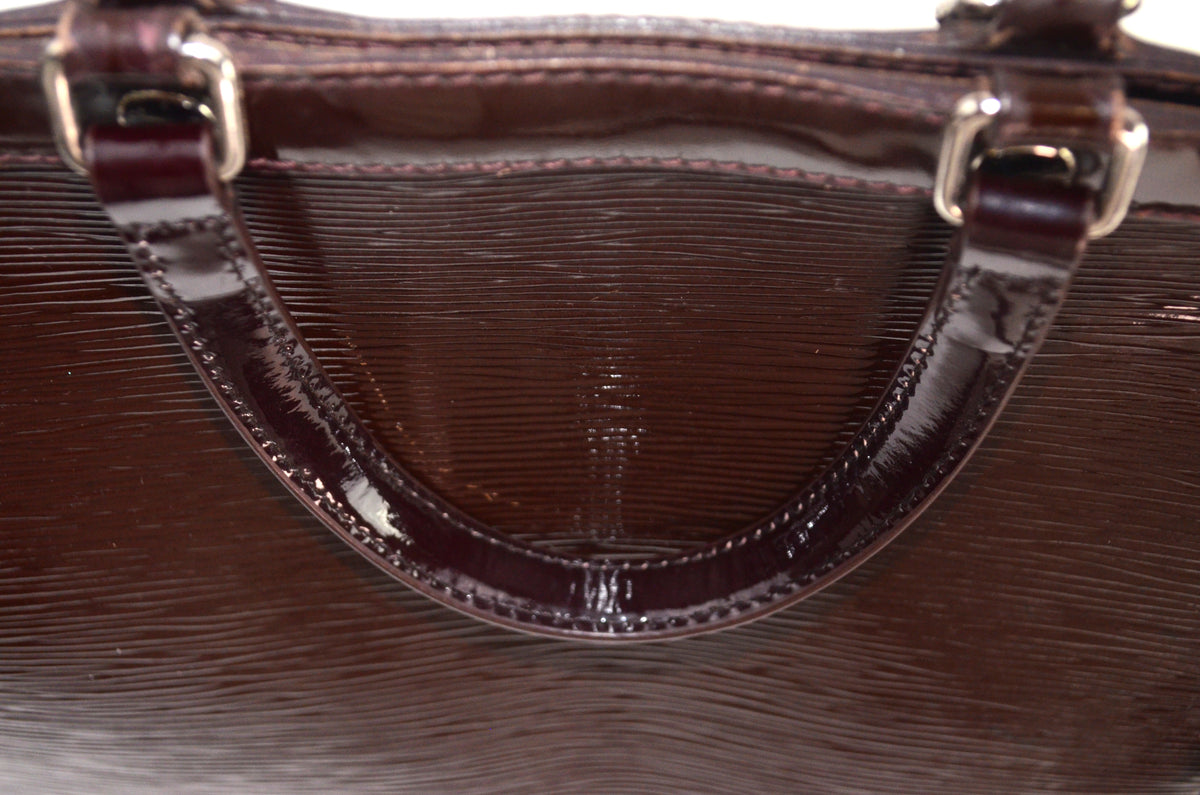 Louis Vuitton Brea MM Epi Electric Prune Bordeaux