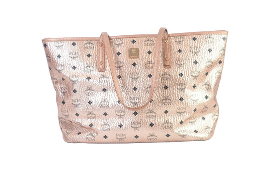 MCM Anya Shopper Roségold
