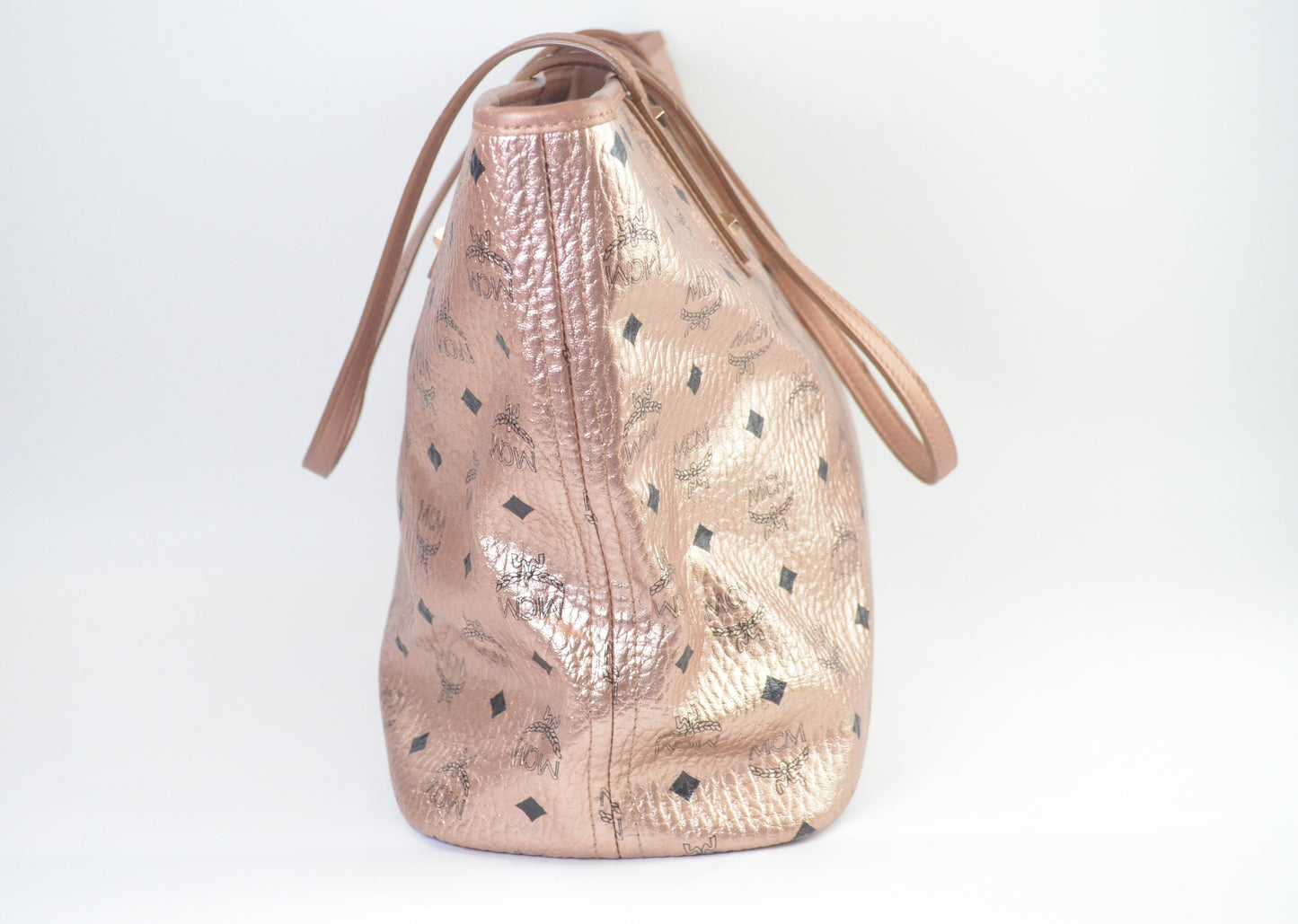 MCM Anya Shopper Roségold