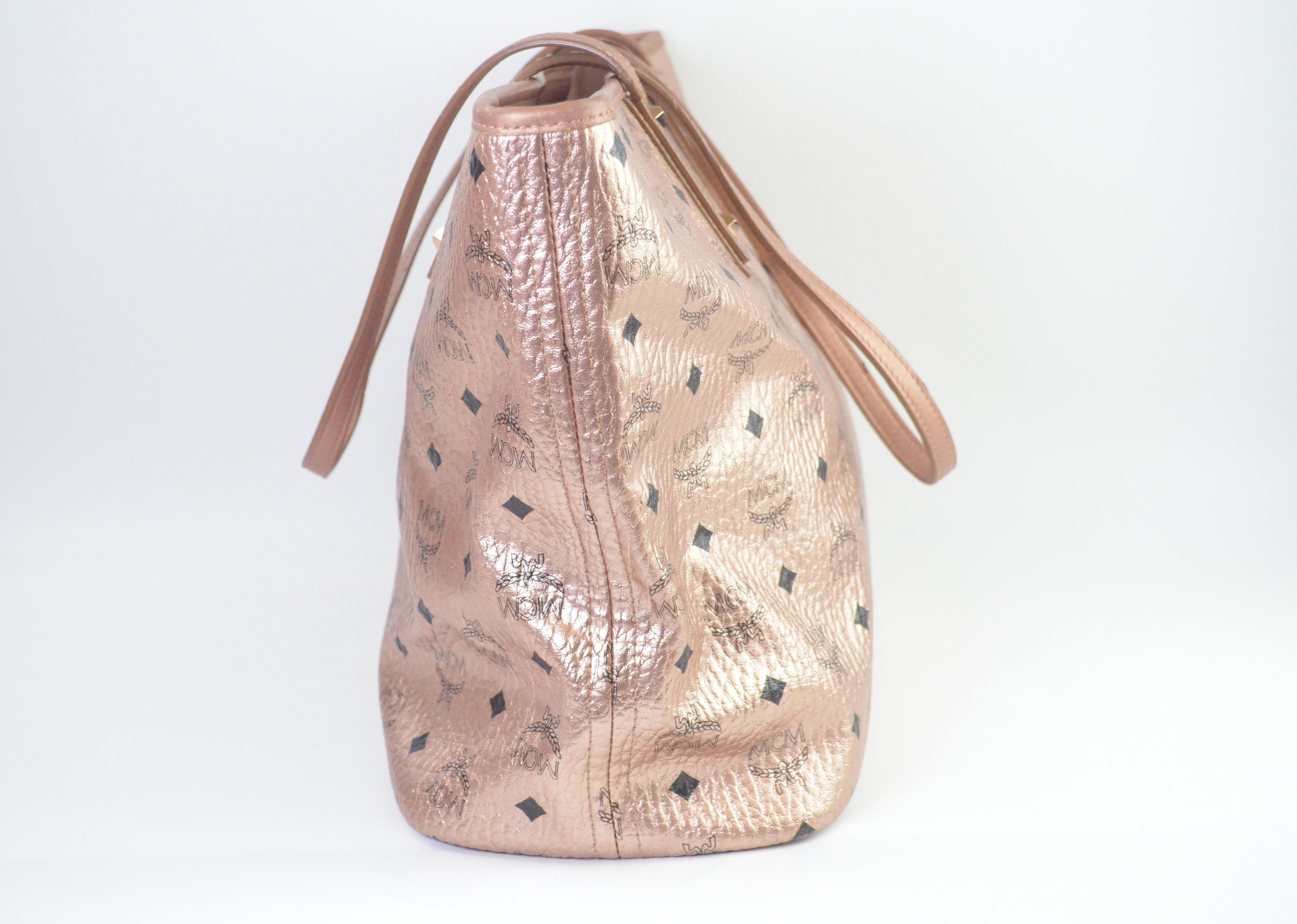 MCM Anya Shopper Roségold