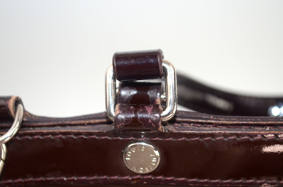 Louis Vuitton Brea MM Epi Electric Prune Bordeaux