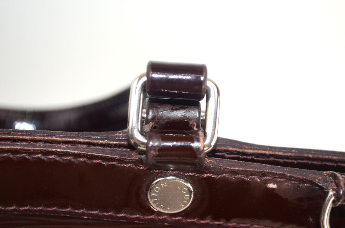 Louis Vuitton Brea MM Epi Electric Prune Bordeaux