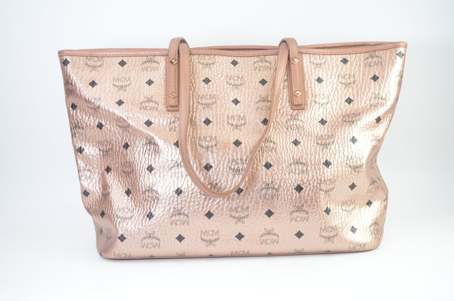 MCM Anya Shopper Roségold