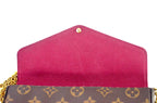 Louis Vuitton Pochette Félicie Umhängetasche Monogram Canvas
