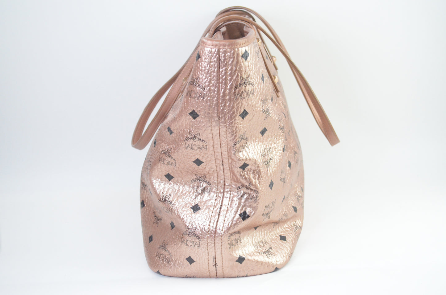 MCM Anya Shopper Roségold