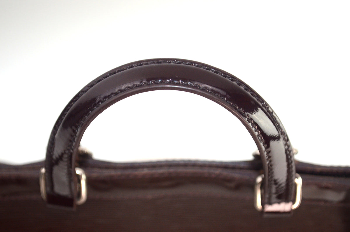 Louis Vuitton Brea MM Epi Electric Prune Bordeaux