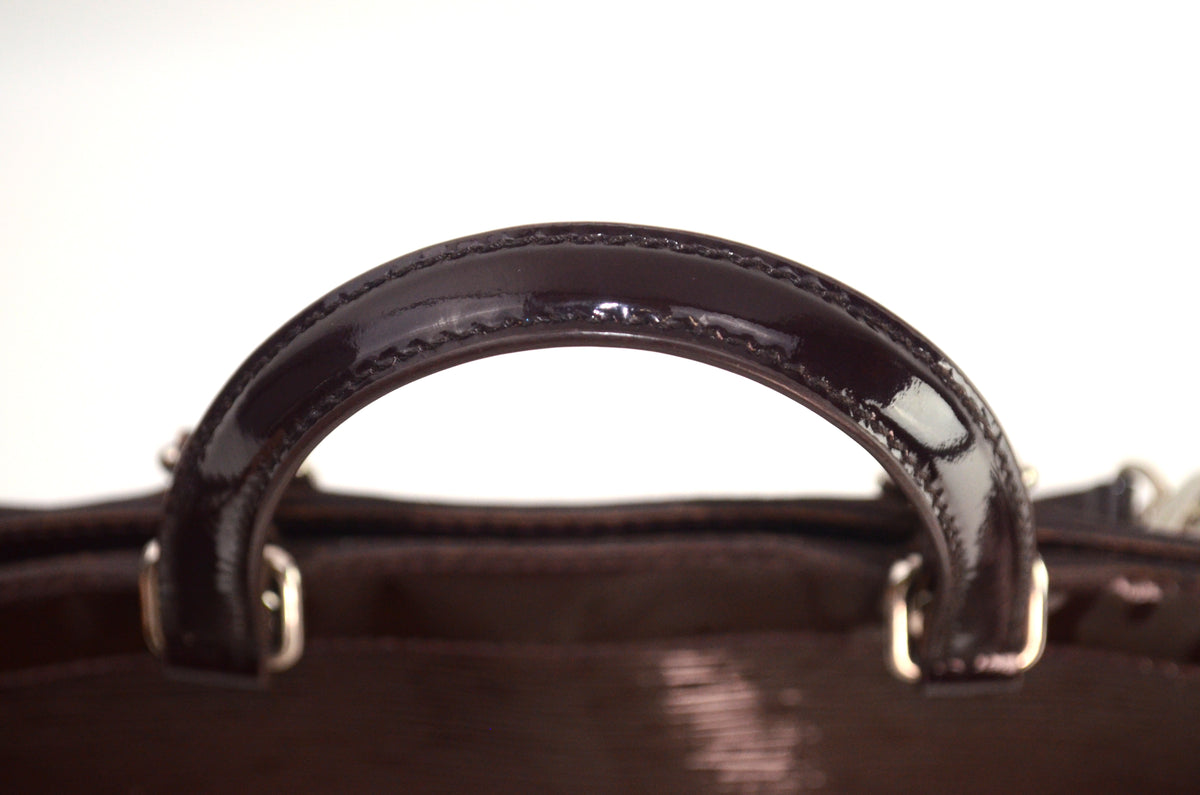 Louis Vuitton Brea MM Epi Electric Prune Bordeaux
