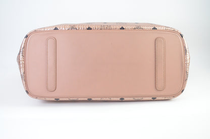 MCM Anya Shopper Roségold