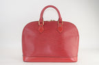 Louis Vuitton Alma PM Epi Leder Rot