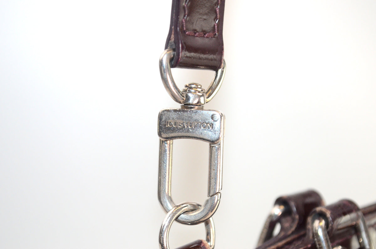 Louis Vuitton Brea MM Epi Electric Prune Bordeaux