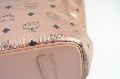 MCM Anya Shopper Roségold