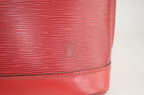 Louis Vuitton Alma PM Epi Leder Rot