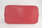 Louis Vuitton Alma PM Epi Leder Rot