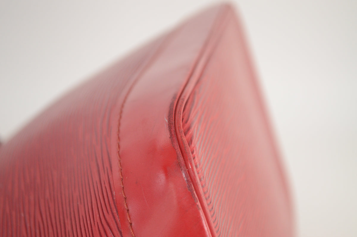 Louis Vuitton Alma PM Epi Leder Rot