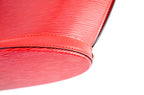 Louis Vuitton Saint Jacques Schultertasche Epi Leder Rot
