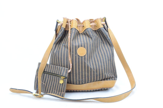 Fendi Pecan Beuteltasche