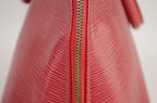 Louis Vuitton Alma PM Epi Leder Rot