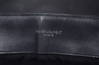 Saint Laurent Lou Lou Puffer Lammleder Schwarz