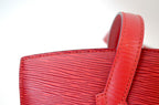 Louis Vuitton Saint Jacques Schultertasche Epi Leder Rot