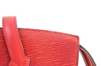 Louis Vuitton Saint Jacques Schultertasche Epi Leder Rot