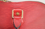 Louis Vuitton Alma PM Epi Leder Rot
