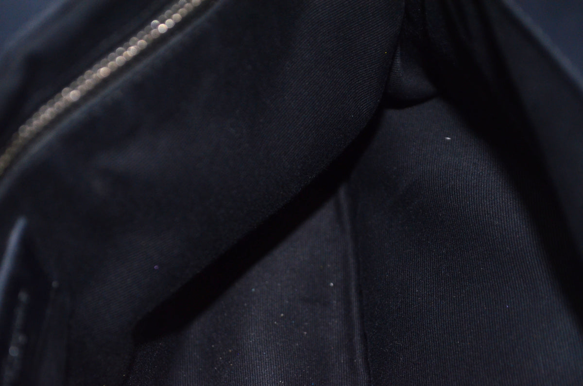 Saint Laurent Lou Lou Puffer Lammleder Schwarz