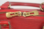 Louis Vuitton Alma PM Epi Leder Rot