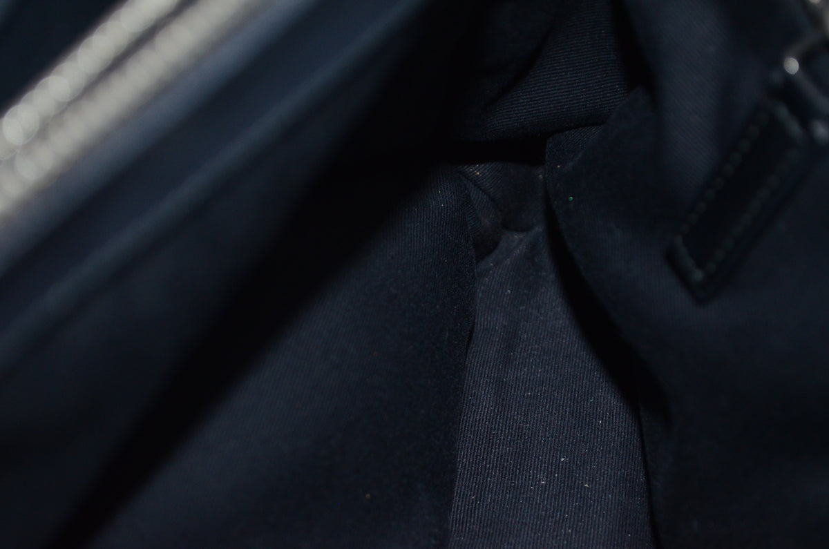 Saint Laurent Lou Lou Puffer Lammleder Schwarz