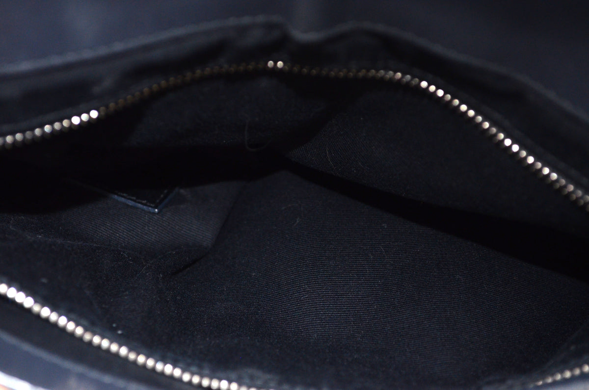 Saint Laurent Lou Lou Puffer Lammleder Schwarz