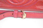 Gucci Soho Disco Small Lackleder Rot