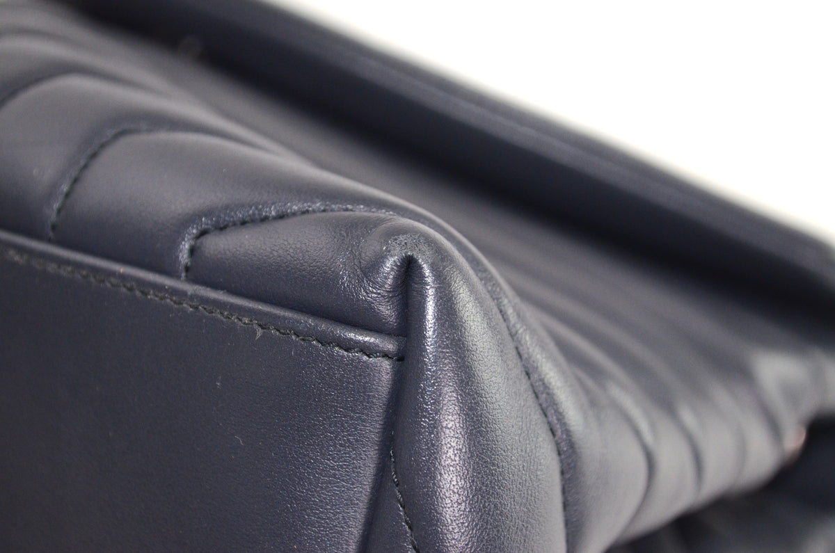 Saint Laurent Lou Lou Puffer Lammleder Schwarz