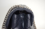Saint Laurent Lou Lou Puffer Lammleder Schwarz