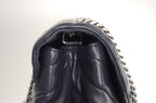 Saint Laurent Lou Lou Puffer Lammleder Schwarz