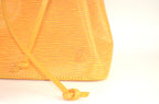 Louis Vuitton Petit Noé Epi Leder Gelb