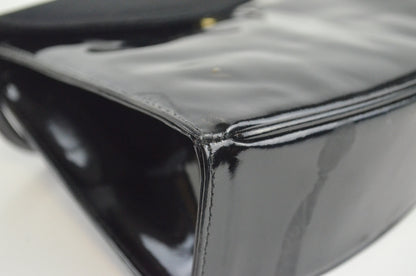 Salvatore Ferragamo Lackleder Umhängetasche