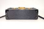 Louis Vuitton Petite Malle Epi Leder Schwarz 3 Crosses