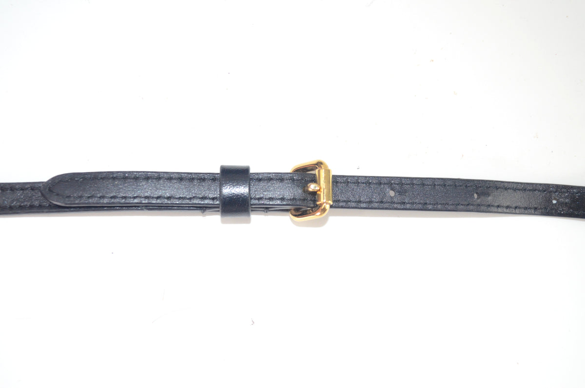 Louis Vuitton Petite Malle Epi Leder Schwarz 3 Crosses