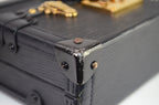 Louis Vuitton Petite Malle Epi Leder Schwarz 3 Crosses