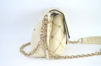 Valentino Garavani Rockstud Spike Shoulder Bag Light Ivory