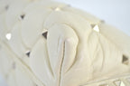 Valentino Garavani Rockstud Spike Shoulder Bag Light Ivory