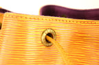 Louis Vuitton Petit Noé Epi Leder Gelb