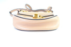 Chloé Drew Bijou Schultertasche Leder Beige