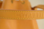 Louis Vuitton Petit Noé Epi Leder Gelb