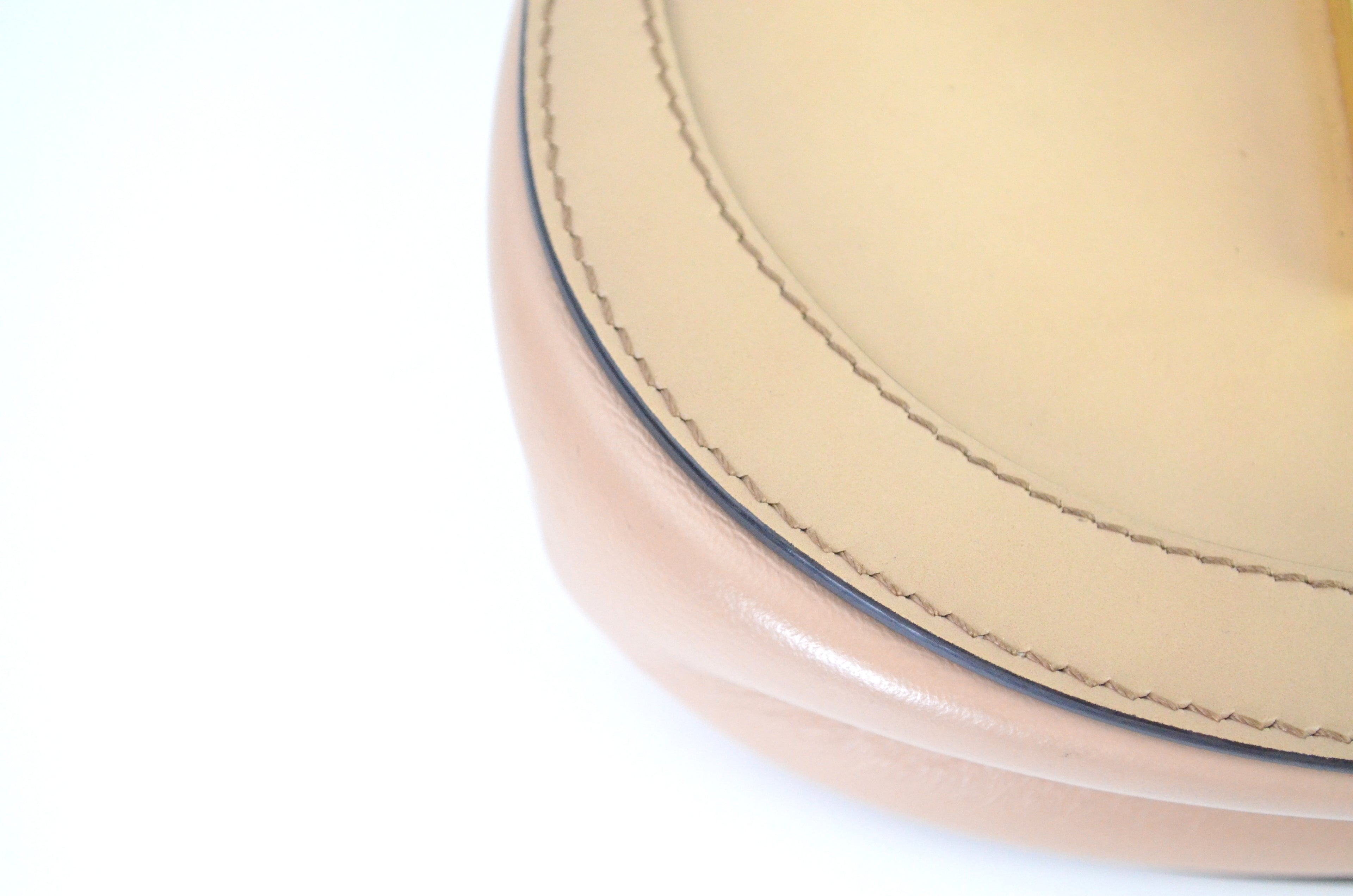 Chloé Drew Bijou Schultertasche Leder Beige