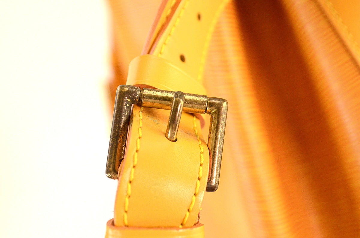 Louis Vuitton Petit Noé Epi Leder Gelb