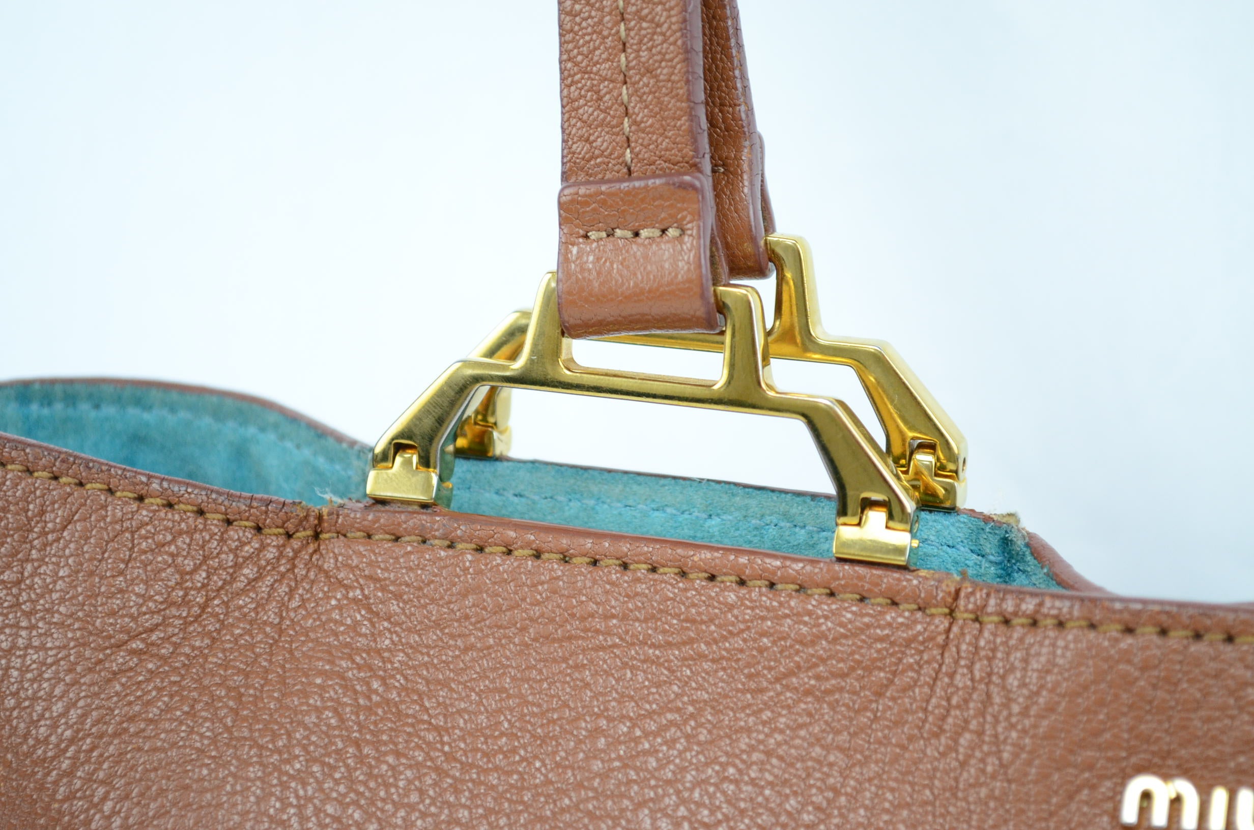 Miu Miu Shopper braun