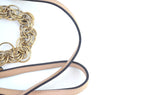 Chloé Drew Bijou Schultertasche Leder Beige