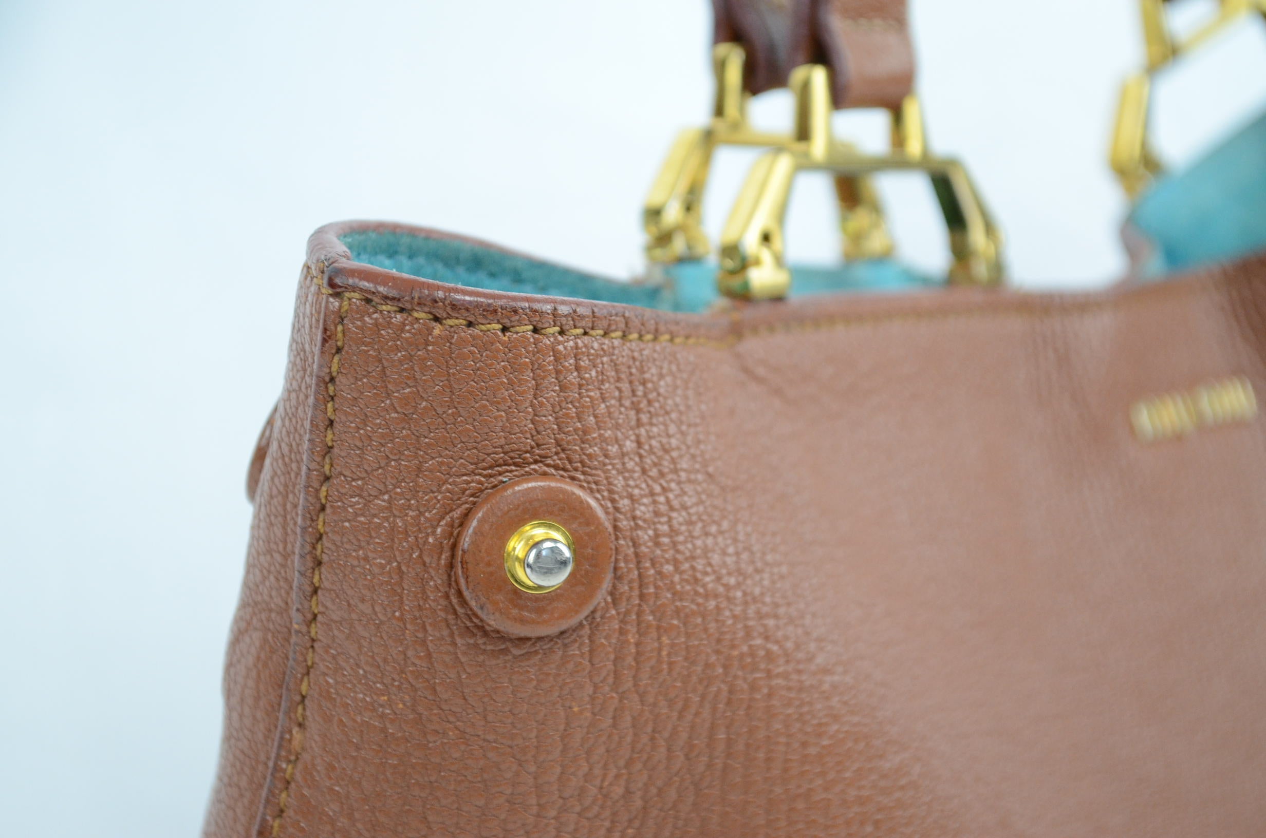 Miu Miu Shopper braun